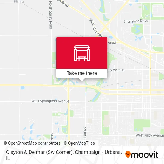 Mapa de Clayton & Delmar (Sw Corner)