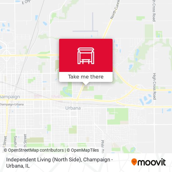 Independent Living (North Side) map