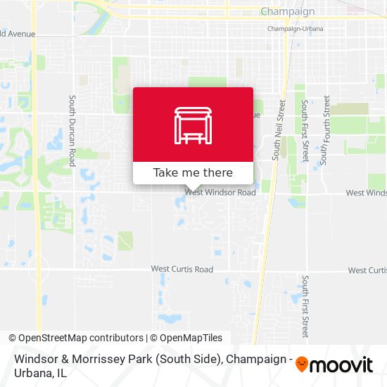 Windsor & Morrissey Park (South Side) map