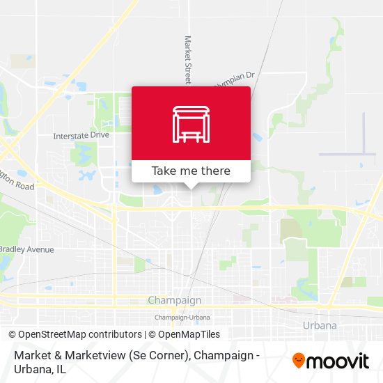 Market & Marketview (Se Corner) map