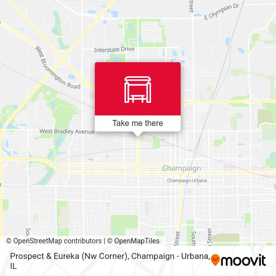 Mapa de Prospect & Eureka (Nw Corner)