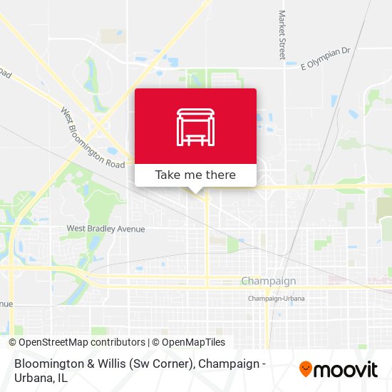 Bloomington & Willis (Sw Corner) map