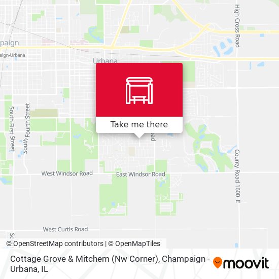 Cottage Grove & Mitchem (Nw Corner) map