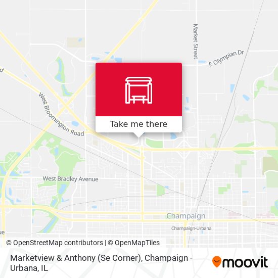 Marketview & Anthony (Se Corner) map