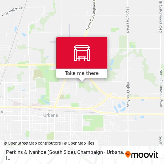 Perkins & Ivanhoe (South Side) map