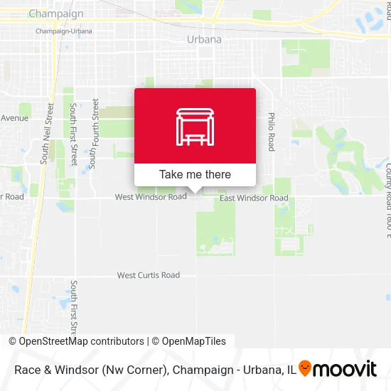 Mapa de Race & Windsor (Nw Corner)
