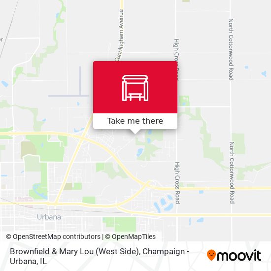 Brownfield & Mary Lou (West Side) map