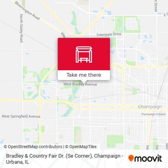 Bradley & Country Fair Dr. (Se Corner) map