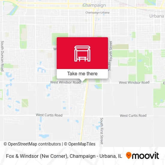 Mapa de Fox & Windsor (Nw Corner)