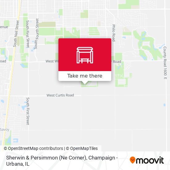 Mapa de Sherwin & Persimmon (Ne Corner)