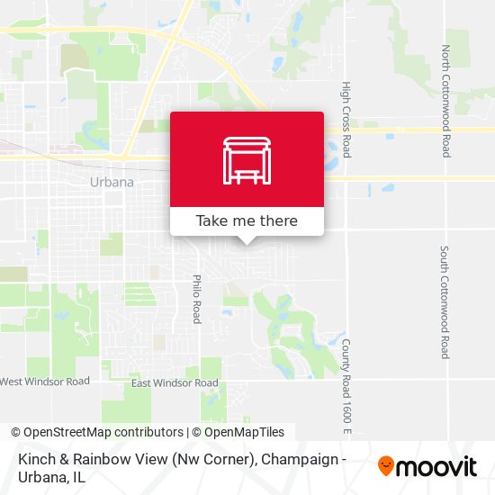 Kinch & Rainbow View (Nw Corner) map