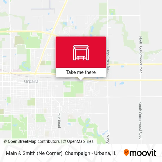 Main & Smith (Ne Corner) map