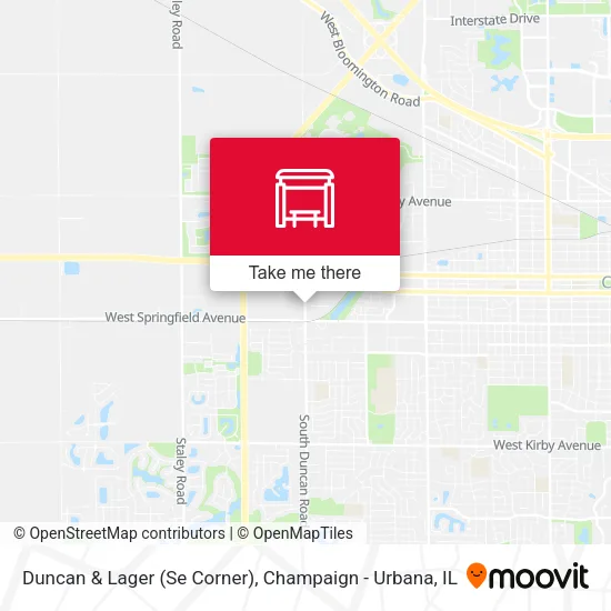 Mapa de Duncan & Lager (Se Corner)
