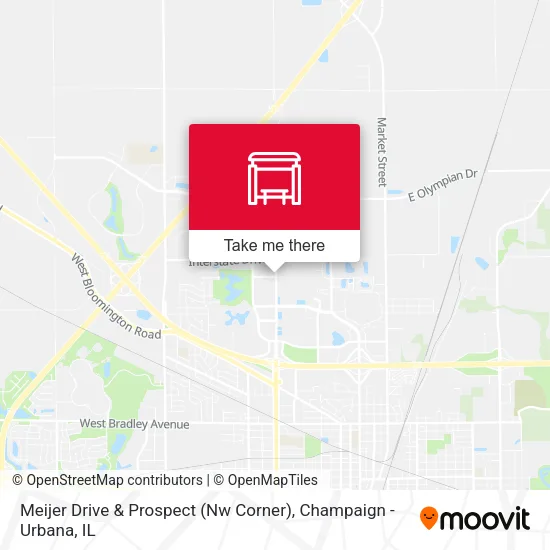 Mapa de Meijer Drive & Prospect (Nw Corner)