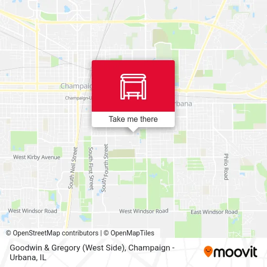 Mapa de Goodwin & Gregory (West Side)