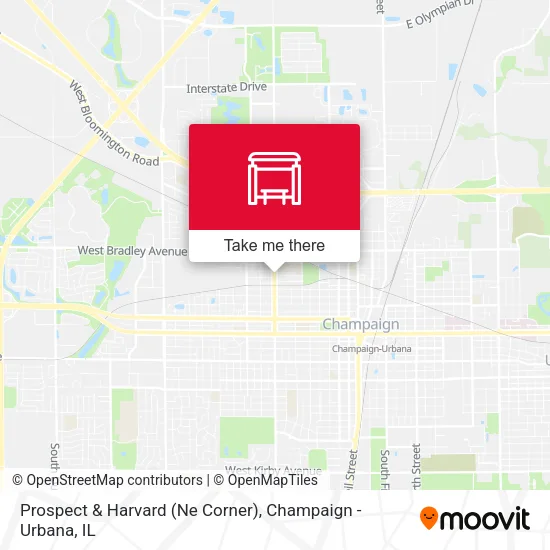 Mapa de Prospect & Harvard (Ne Corner)