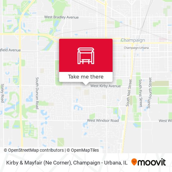 Kirby & Mayfair (Ne Corner) map