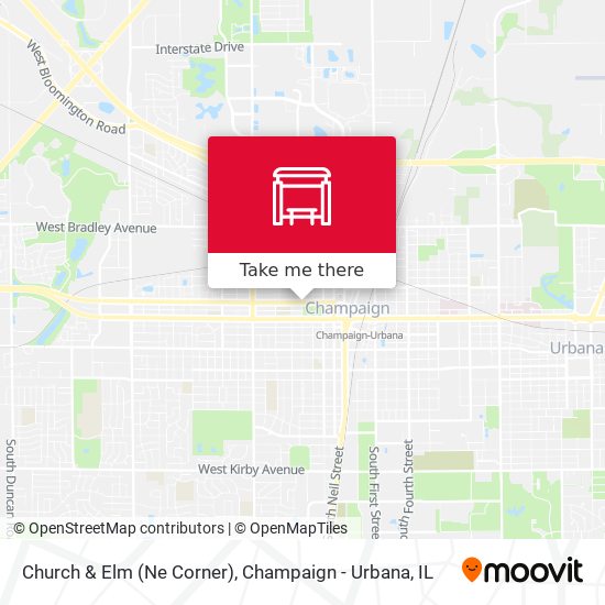 Church & Elm (Ne Corner) map