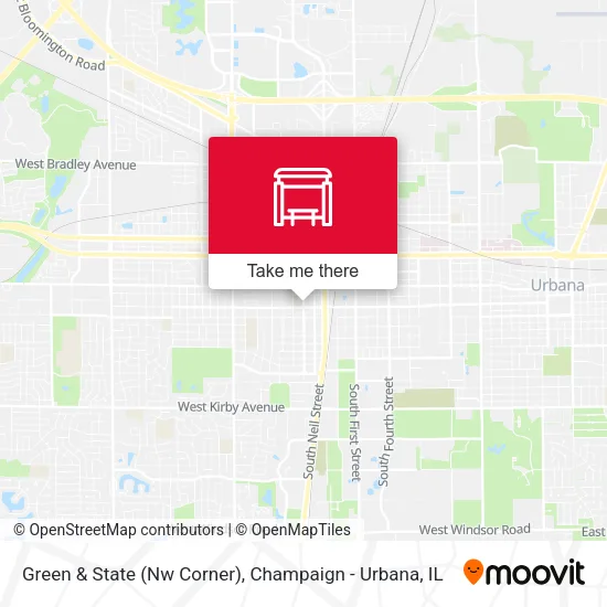 Mapa de Green & State (Nw Corner)