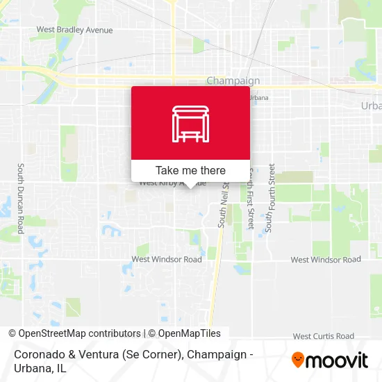 Coronado & Ventura (Se Corner) map