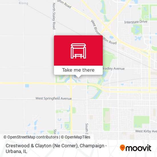 Crestwood & Clayton (Ne Corner) map