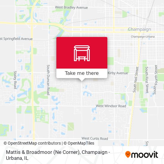Mattis & Broadmoor (Ne Corner) map