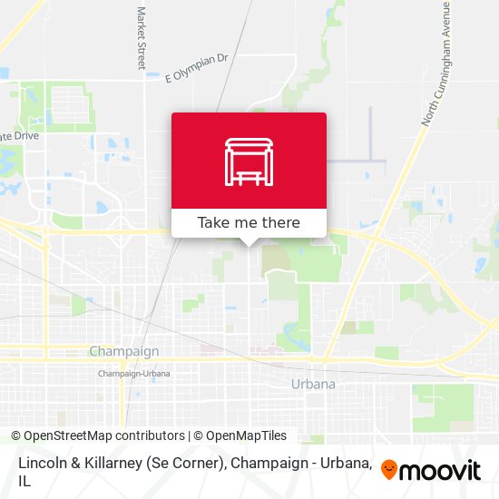 Lincoln & Killarney (Se Corner) map