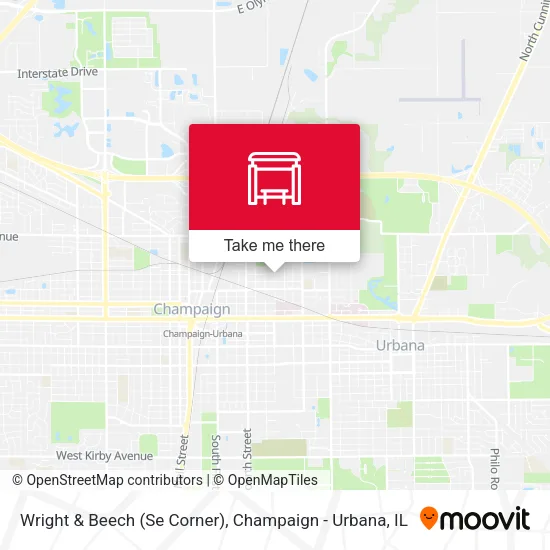 Mapa de Wright & Beech (Se Corner)