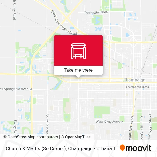 Mapa de Church & Mattis (Se Corner)