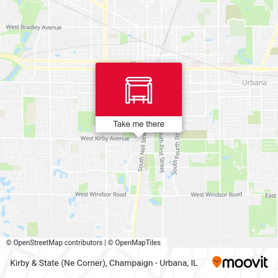 Mapa de Kirby & State (Ne Corner)