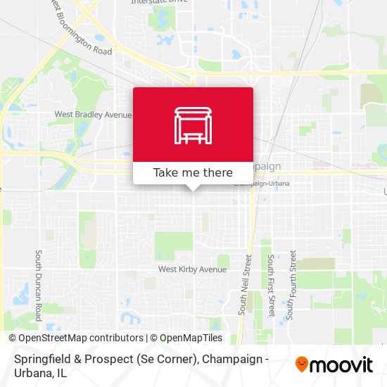 Springfield & Prospect (Se Corner) map