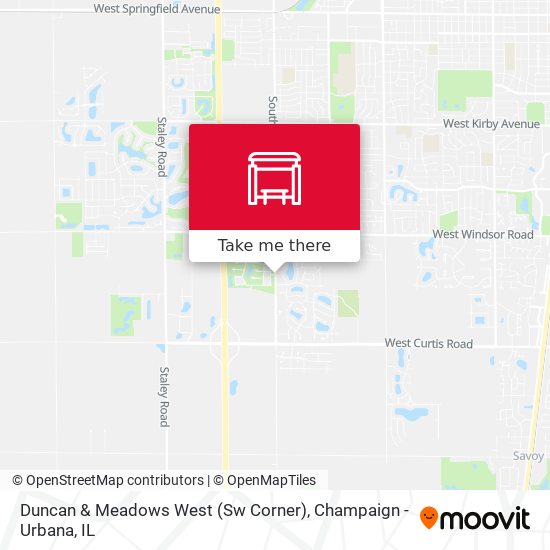 Duncan & Meadows West (Sw Corner) map