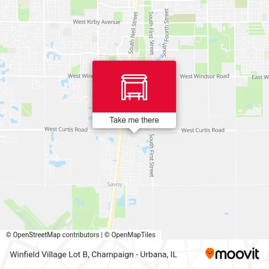 Mapa de Winfield Village Lot B
