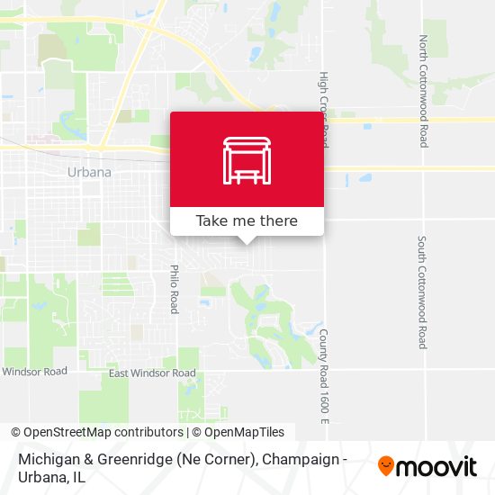Michigan & Greenridge (Ne Corner) map
