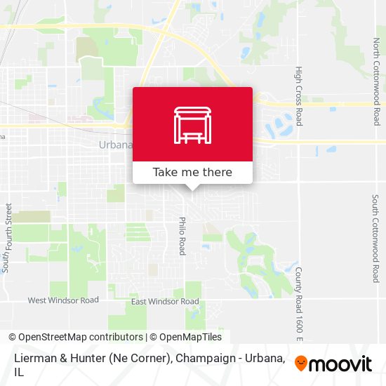 Lierman & Hunter (Ne Corner) map