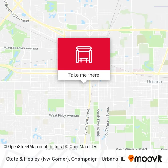 Mapa de State & Healey (Nw Corner)