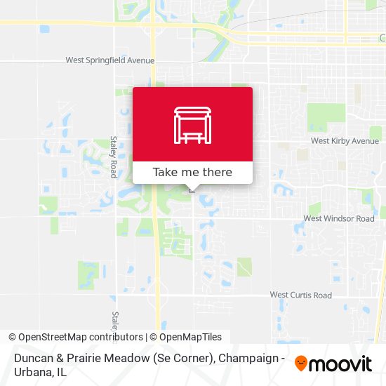 Duncan & Prairie Meadow (Se Corner) map