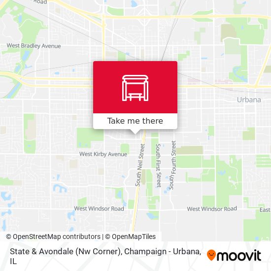 State & Avondale (Nw Corner) map