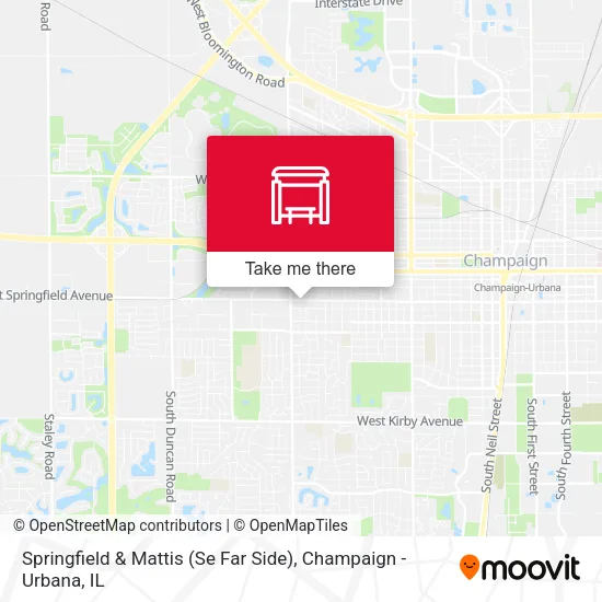 Mapa de Springfield & Mattis (Se Far Side)
