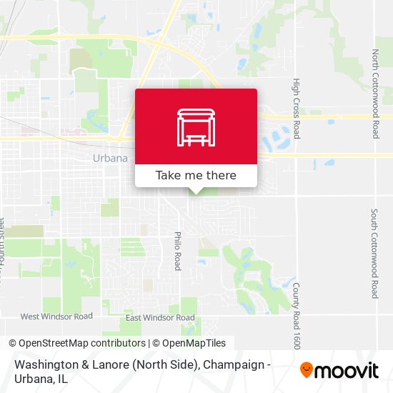 Washington & Lanore (North Side) map