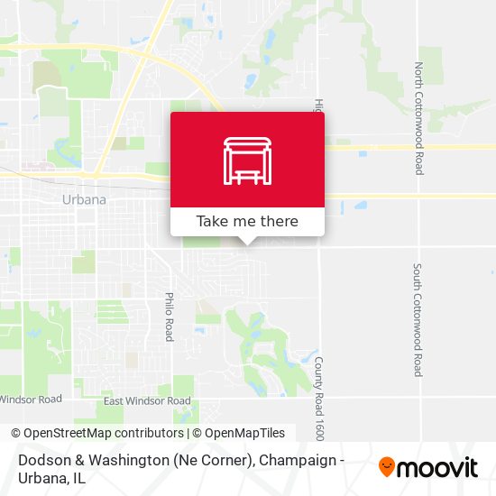 Dodson & Washington (Ne Corner) map