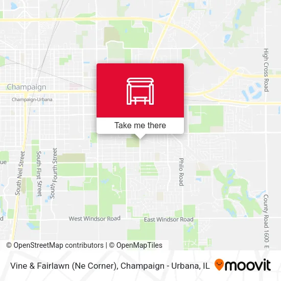 Vine & Fairlawn (Ne Corner) map