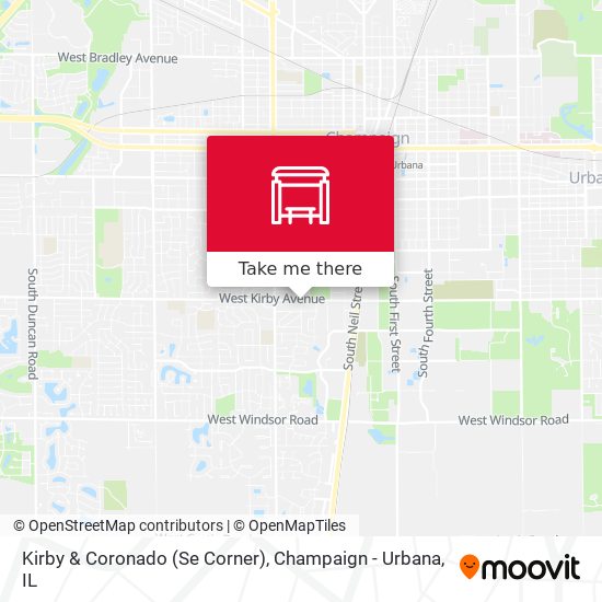 Mapa de Kirby & Coronado (Se Corner)