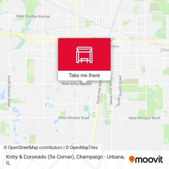 Kirby & Coronado (Se Corner) map