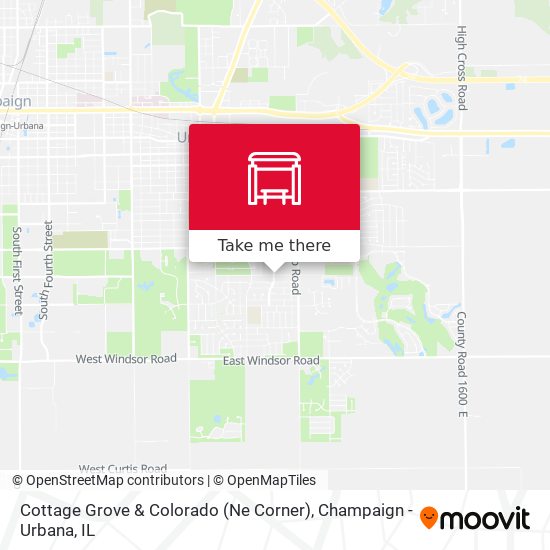 Cottage Grove & Colorado (Ne Corner) map