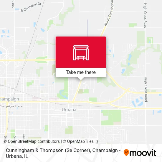 Mapa de Cunningham & Thompson (Se Corner)