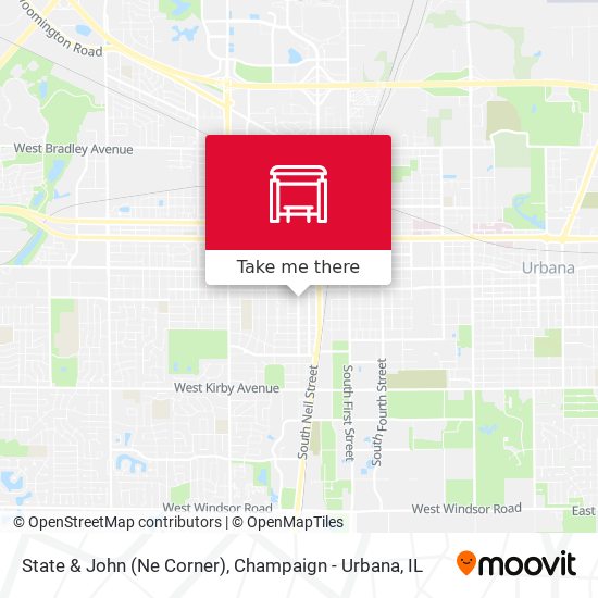 State & John (Ne Corner) map