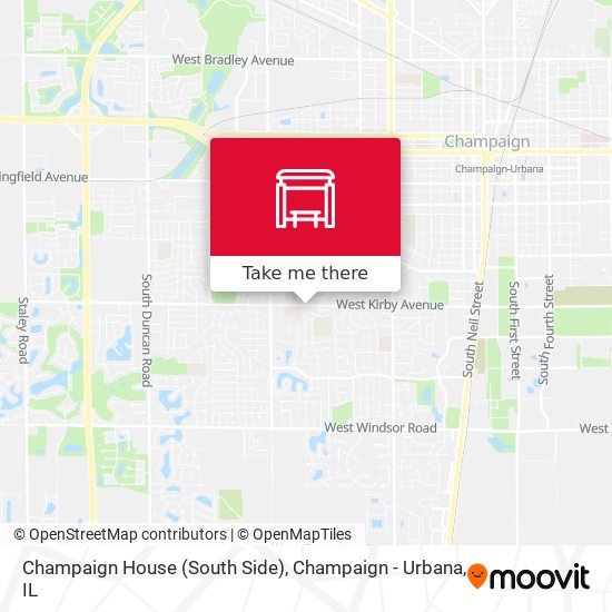 Champaign House (South Side) map