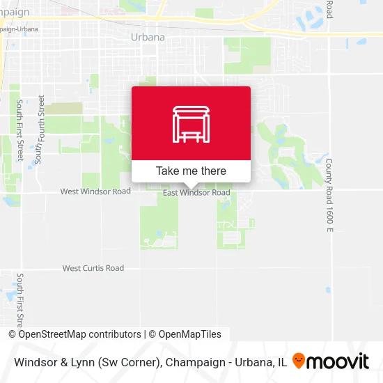Mapa de Windsor & Lynn (Sw Corner)