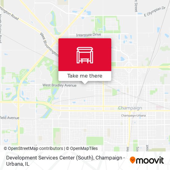 Mapa de Development Services Center (South)